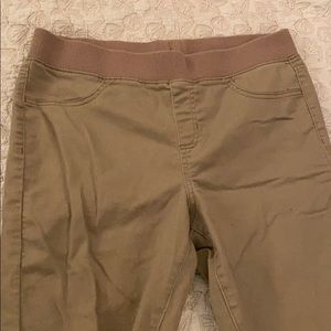 Tan jeggings